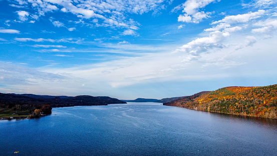 A photo of Otsego Lake in Cooperstown New York