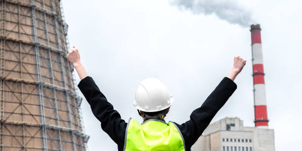 istock Woman factory inspection 1436772944