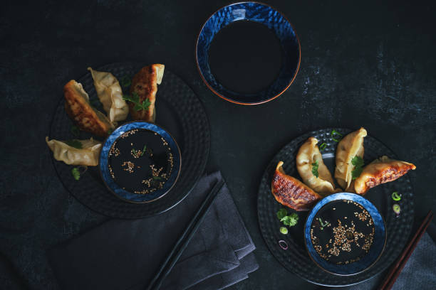 istock Japanese Gyoza Dumplings 1436775211