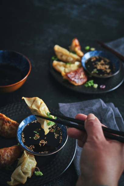 istock Japanese Gyoza Dumplings 1436775214