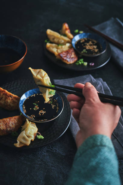 istock Japanese Gyoza Dumplings 1436775218