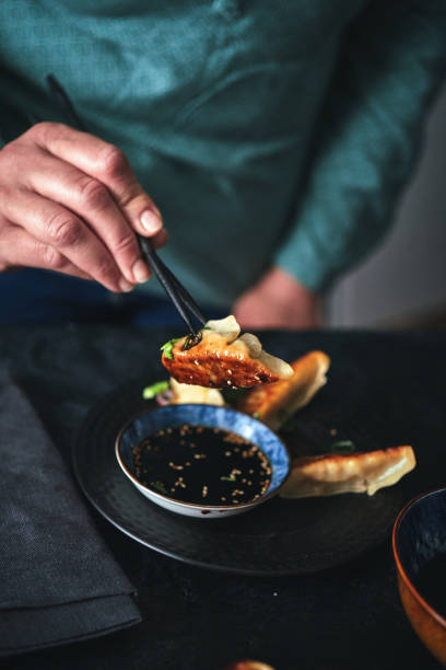 istock Japanese Gyoza Dumplings 1436775255