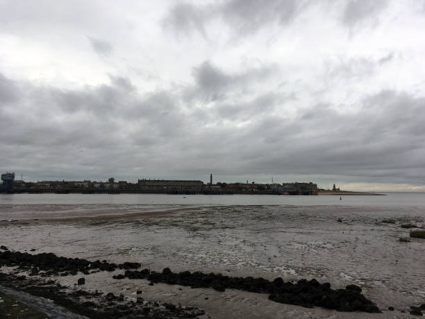 istock Knott End on Sea, Lancashire, United Kingdom 1436784723
