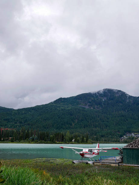 istock Airplane on Green Lake, Whistler 1436806433