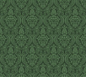 istock Moss Green Victorian Damask Luxury Decorative Fabric Pattern 1436811919