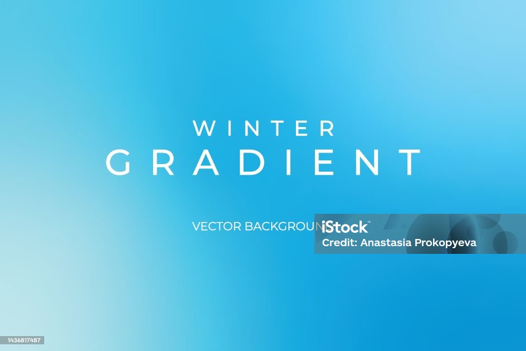 Winter Css Gradient Modern Abstract Winter Gradient Background Stock Illustration ...