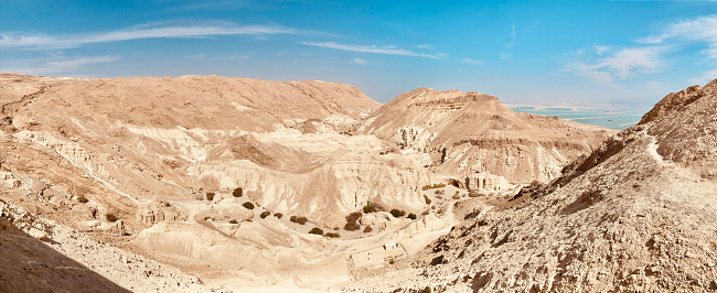View of Khazali Canyon from Lawrence’s Spring, Wadi Rum Protected Area, Jordan