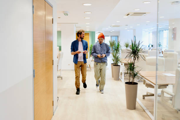 istock Businesspeople on the move 1436829500