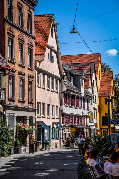 istock Calm Neighborhood In Ulm, Germany 1436829585