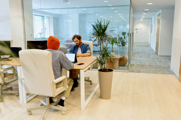 istock Business people working in modern office 1436830944