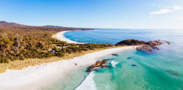 istock Binalong Bay Beach in Tasmania Australia 1436832498