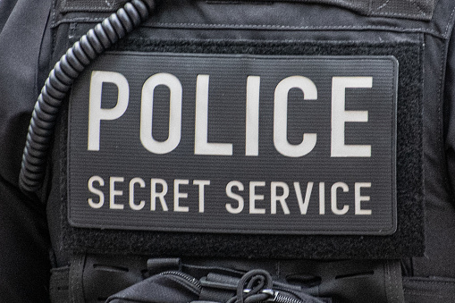 Police Secret Service Badge