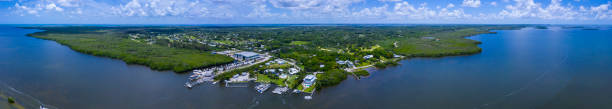 Pine Island, Safe Harbor, Tarpon Lodge, Florida stock photo