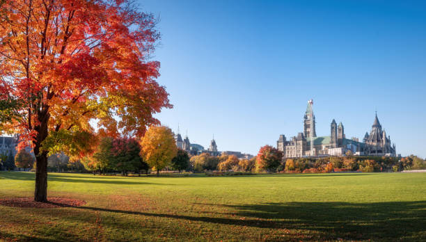 istock Parliament Building in Ottawa, Ontario 1436858005