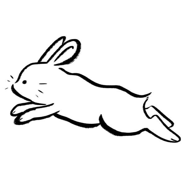 1,400+ Rabbit Animal Jumping Cartoon White Stock Illustrations, Royalty ...