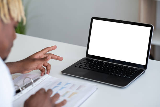 istock online conference office man digital mockup 1436862327