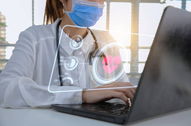Computer Screening Health 40+ Covid Cancer Screening Stock Photos, Pictures & Royalty-Free Images ...