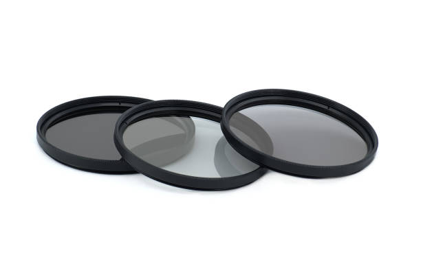 istock Neutral density ND filters isolated on white background 1436880626