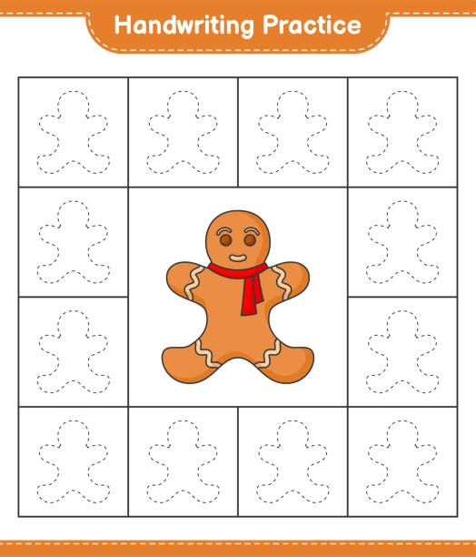 Gingerbread Line Worksheet 50+ To Run Gingerbread Stock Photos, Pictures & Royalty-Free Images ...
