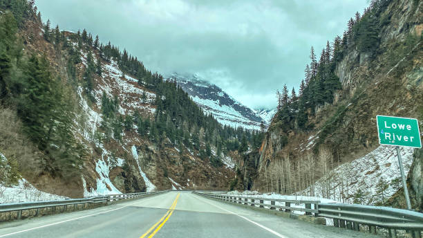 istock Keystone Canyon - Through the gap to Valdez, Alaska 1436886190
