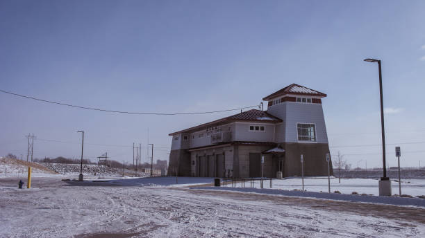 Public boathouse, Waterloo, Iowa