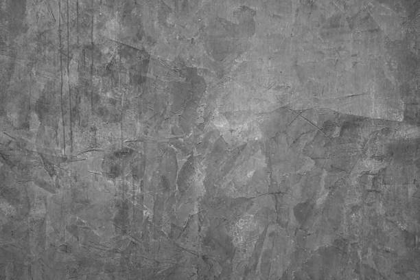 istock Closeup texture abstract of old and crack wall background, floor cement with algae. Copy space for text 1436890403