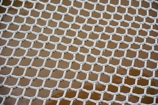 white metal mesh