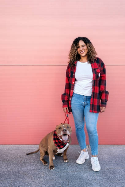 istock Beautiful Dog with his Owner 1436904636
