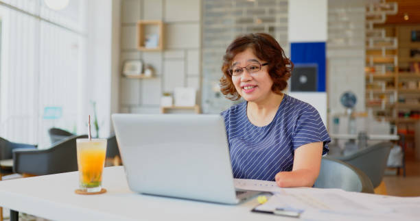 istock woman having video conference 1436907764