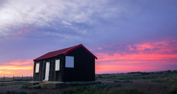 istock Rye Harbour nature reserve sunset 1436910339