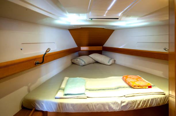 istock Sailboat/yacht interior, yacht cabin 1436910364