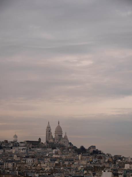 istock Vertical shot of a Parisian cityscape 1436911264