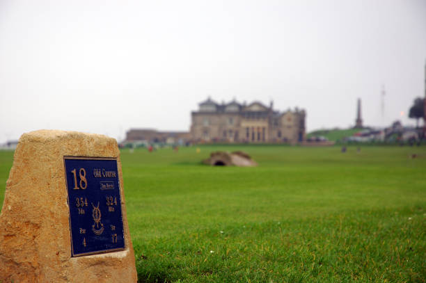 istock Beautiful view of an old Course at St Andrews 1436912569