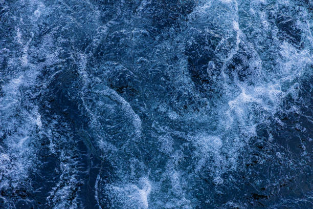 istock Beautiful background of sea waves 1436916633