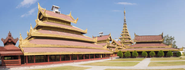 istock Mandalay Palace panorama in Myanamr 1436920728