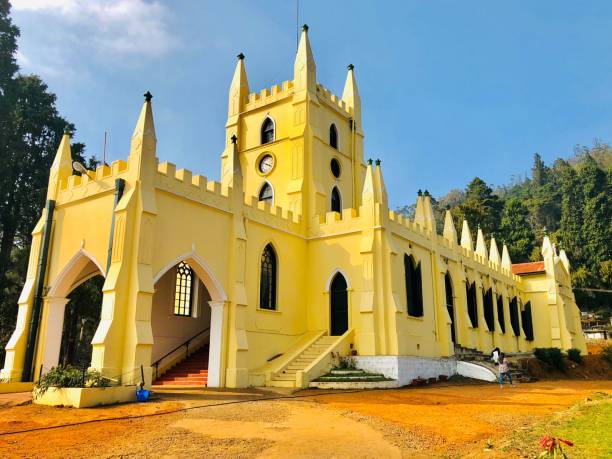 istock St. Stephen's Church in Ooty India surrounded by vegetation 1436921148
