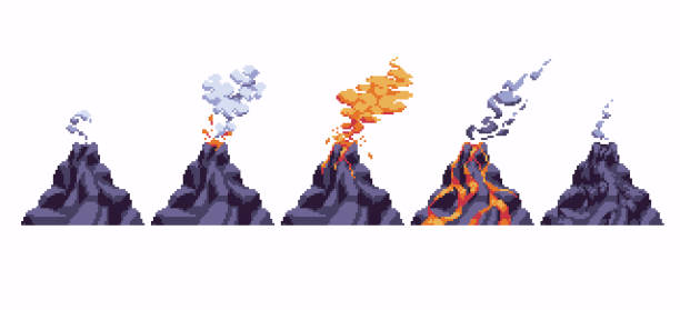 Game development, mobile app.  Isolated vector illustration.
