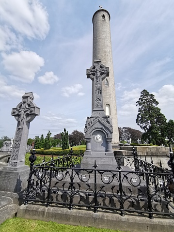 The Glasnevin Cemetery in Dublin, Ireland