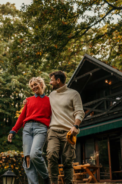 istock Mountain cabin love 1436924124