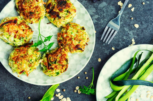 istock Vegan zucchini cutlets 1436926962