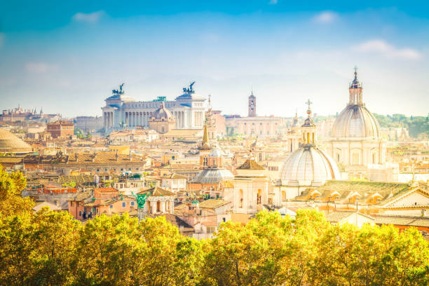 istock skyline of Rome, Italy 1436928358