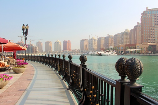 Qatar - Doha- The Pearl-Doha, Marina - port de plaisance
