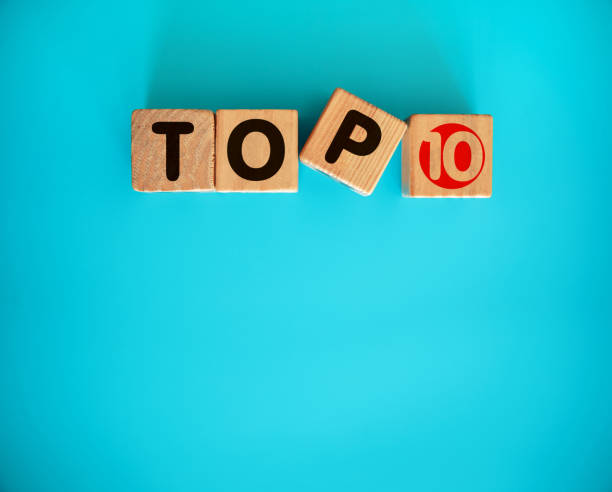 The Words Top 10 Formed By Wooden Blocks