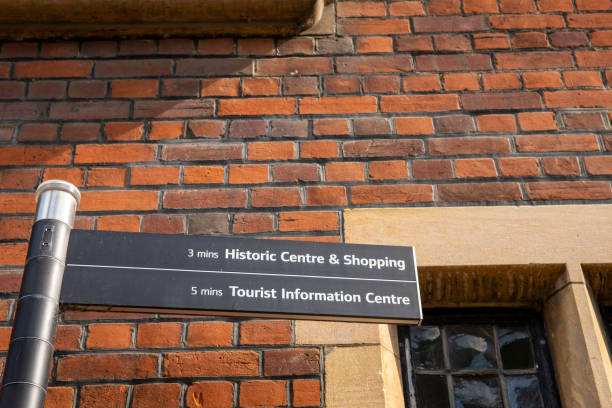 istock Direction sign in Cambridge, England. 1436942375