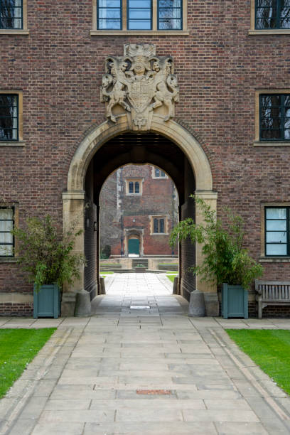 istock St John's College Cambridge, Cambridgeshire, England, UK. 1436943057