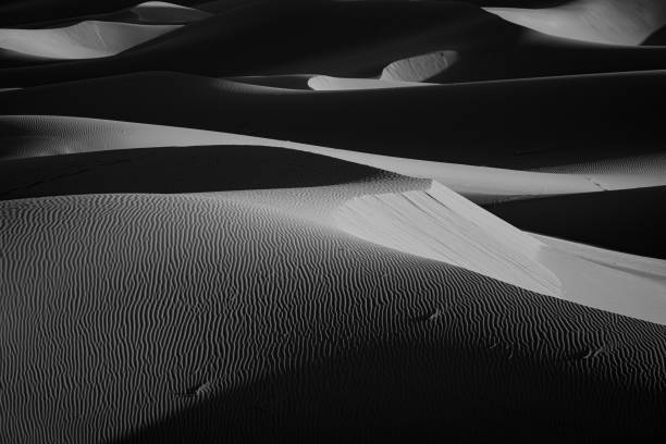 istock Grayscale  viewof desert sand dune 1436956654