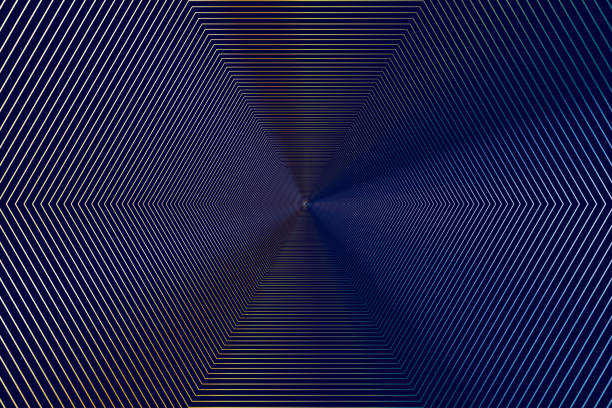 Geometric spiral of fractal elements