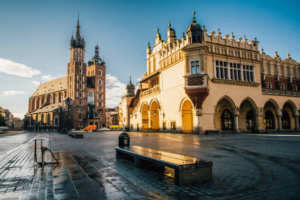 istock Old b town of Cracow in Poland 1436961116