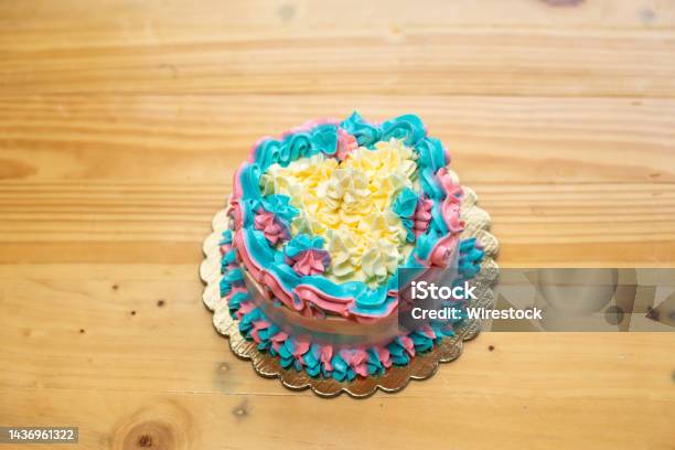 Homemade Rich And Delicious Colorful Sweet Stock Photo - Download Image Now - Affectionate, Blue, Business
