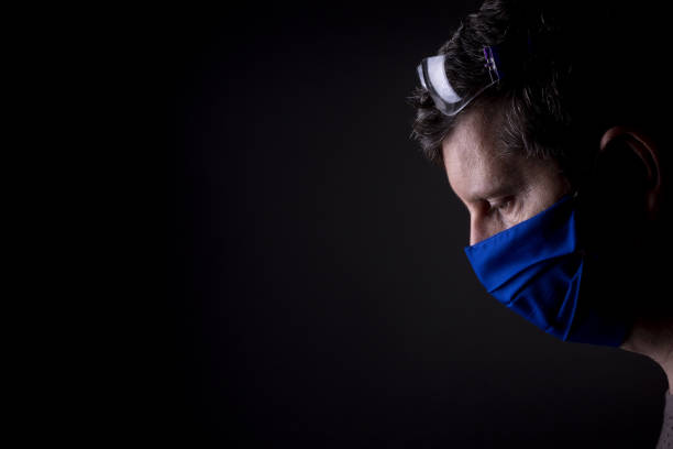 istock Low key studio COVID-19 outbreak lifestyle concept. 1436961499